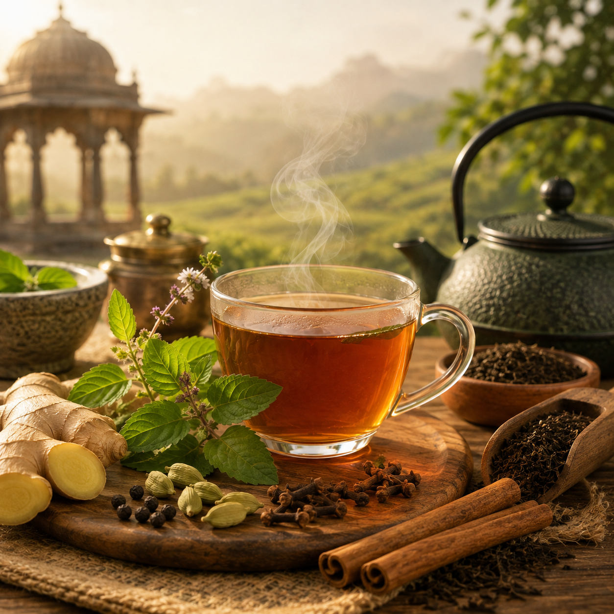 The Power of Indian Herbs in Black Tea: Tradition Meets Wellness