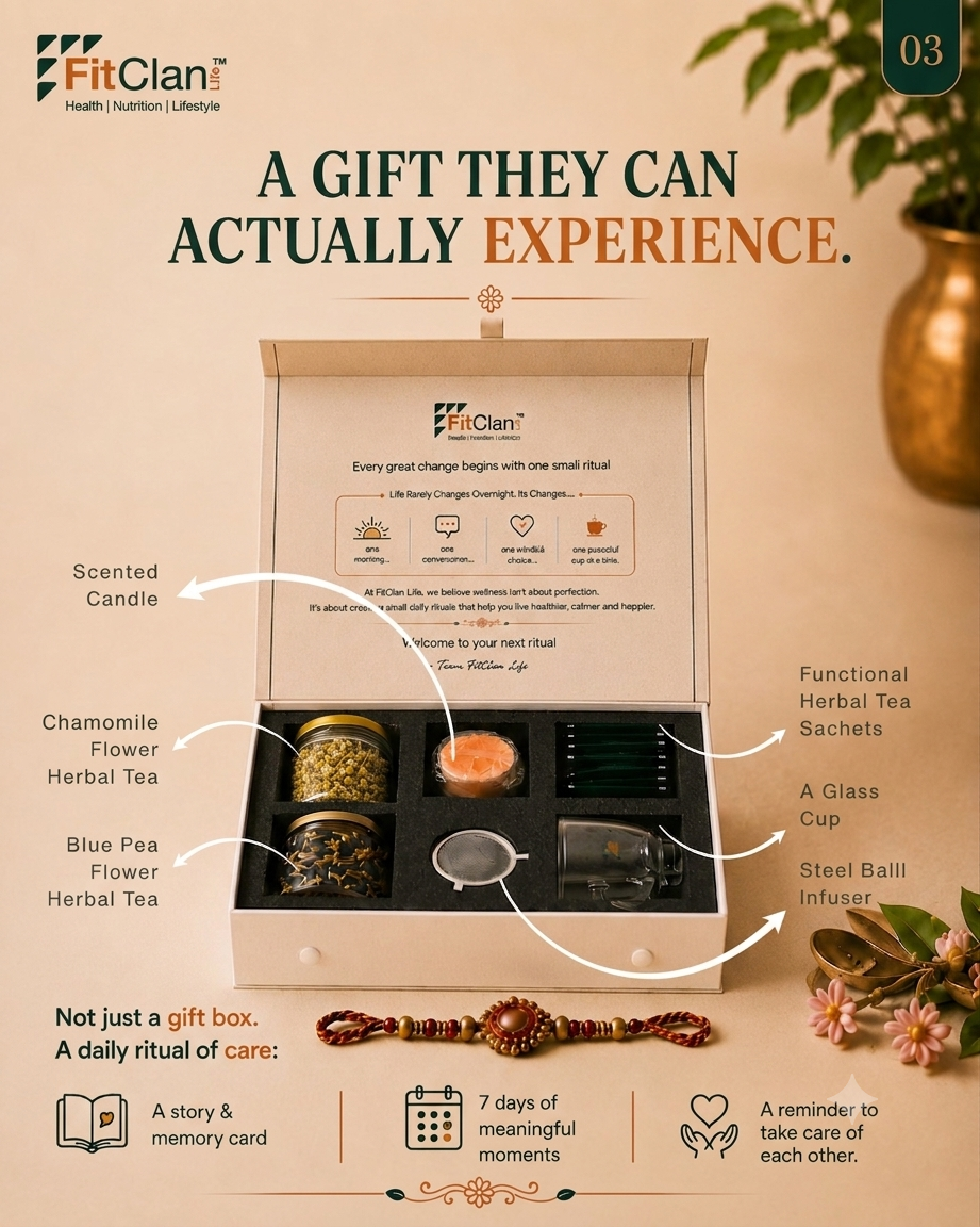 Raksha Beyond Rakhi | Gift Box | Sleep Well. Wake Light.