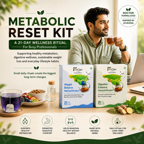 Metabolic Reset Kit | 21 Day Wellness Ritual |For Busy Professionals