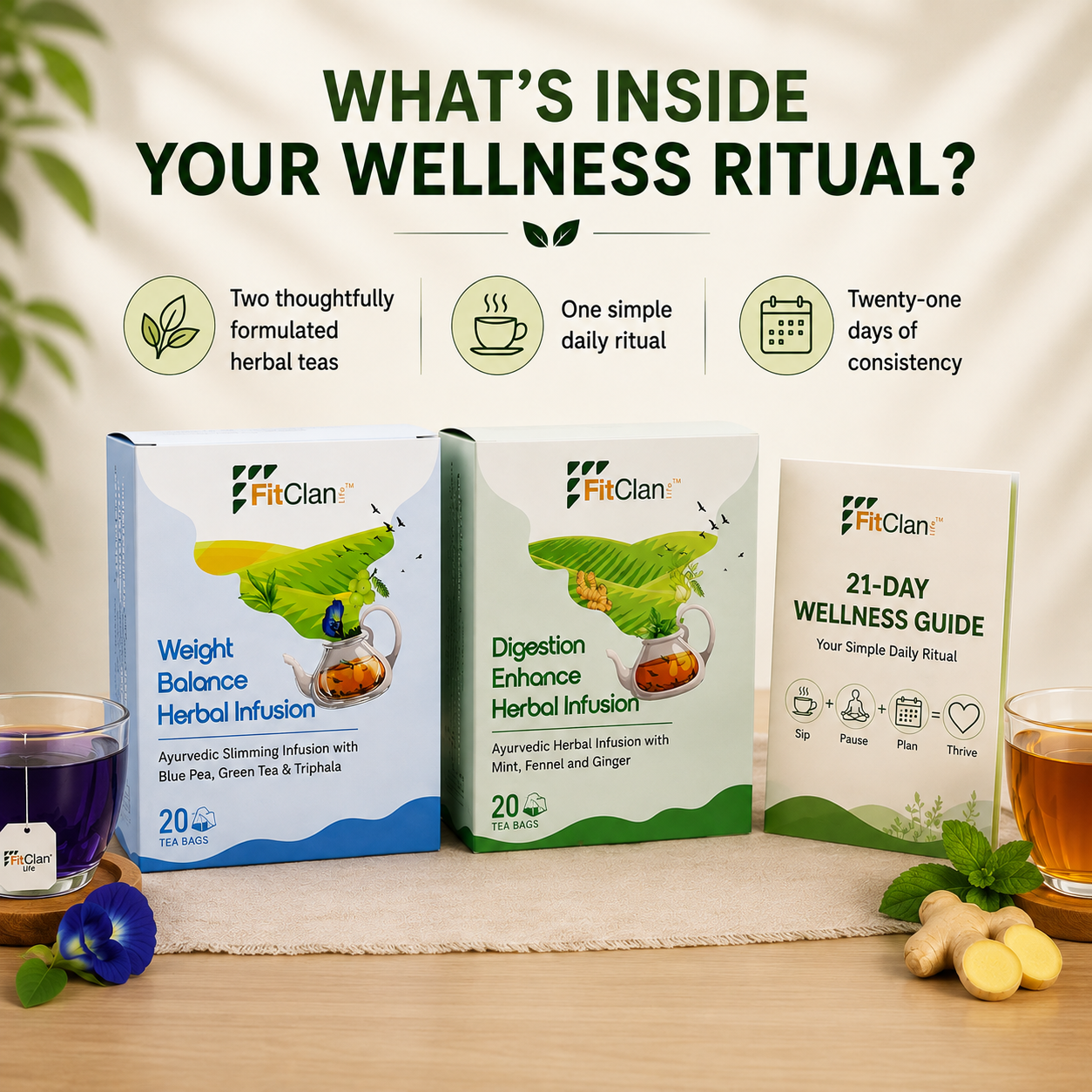 Metabolic Reset Kit | 21 Day Wellness Ritual |For Busy Professionals