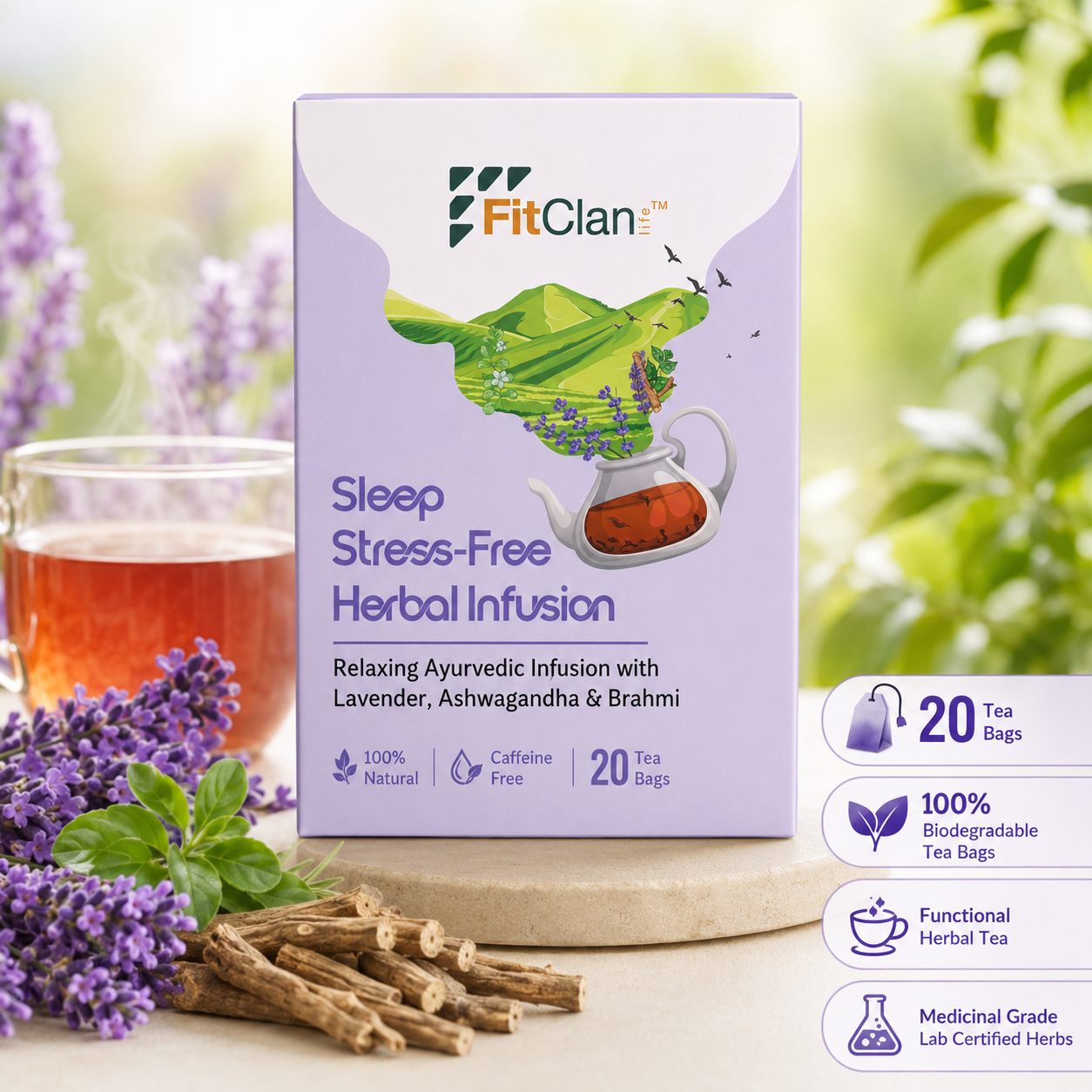 Sleep Stress Free Herbal Tea - 20 Tea Bags