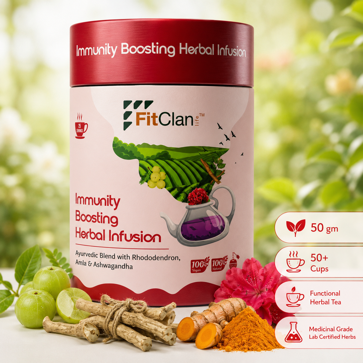 Immunity Boosting Herbal Tea - 50 gm