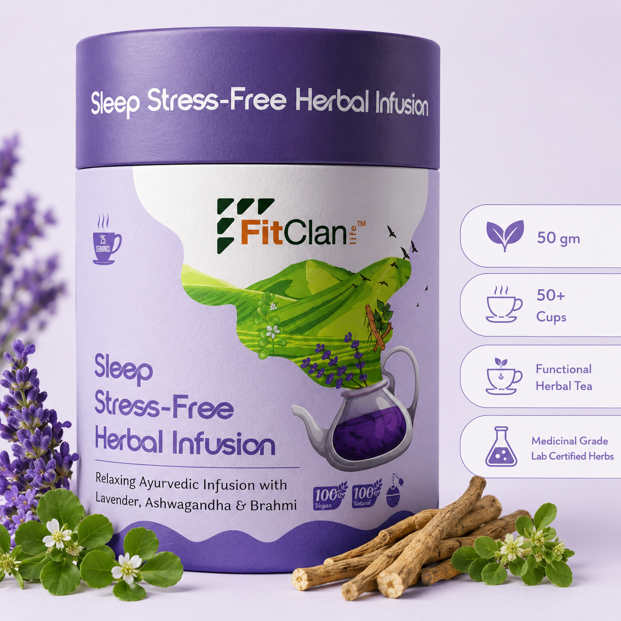 Sleep Stress Free Herbal Tea - 50 gm