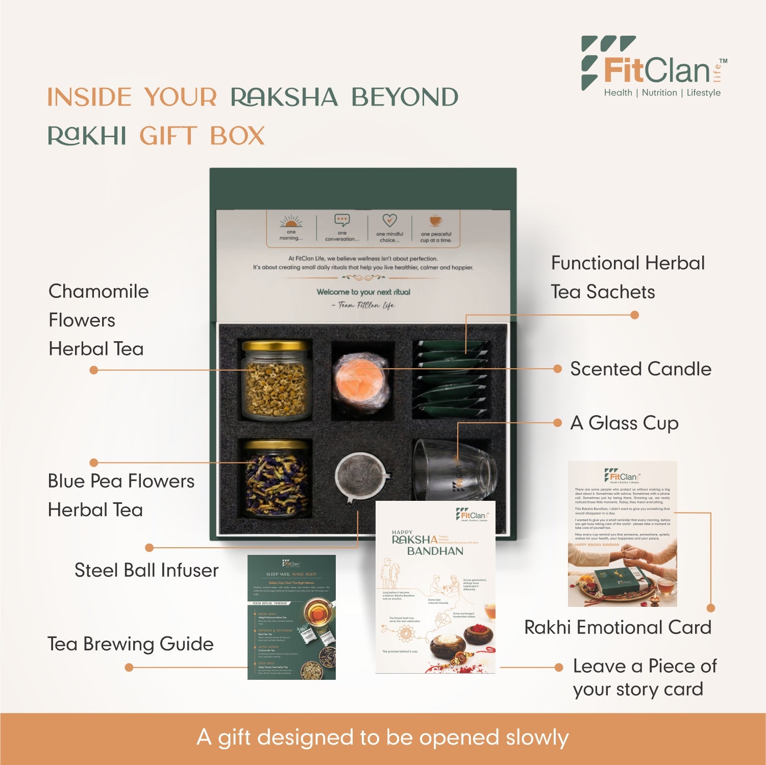Raksha Beyond Rakhi | Gift Box | Sleep Well. Wake Light.