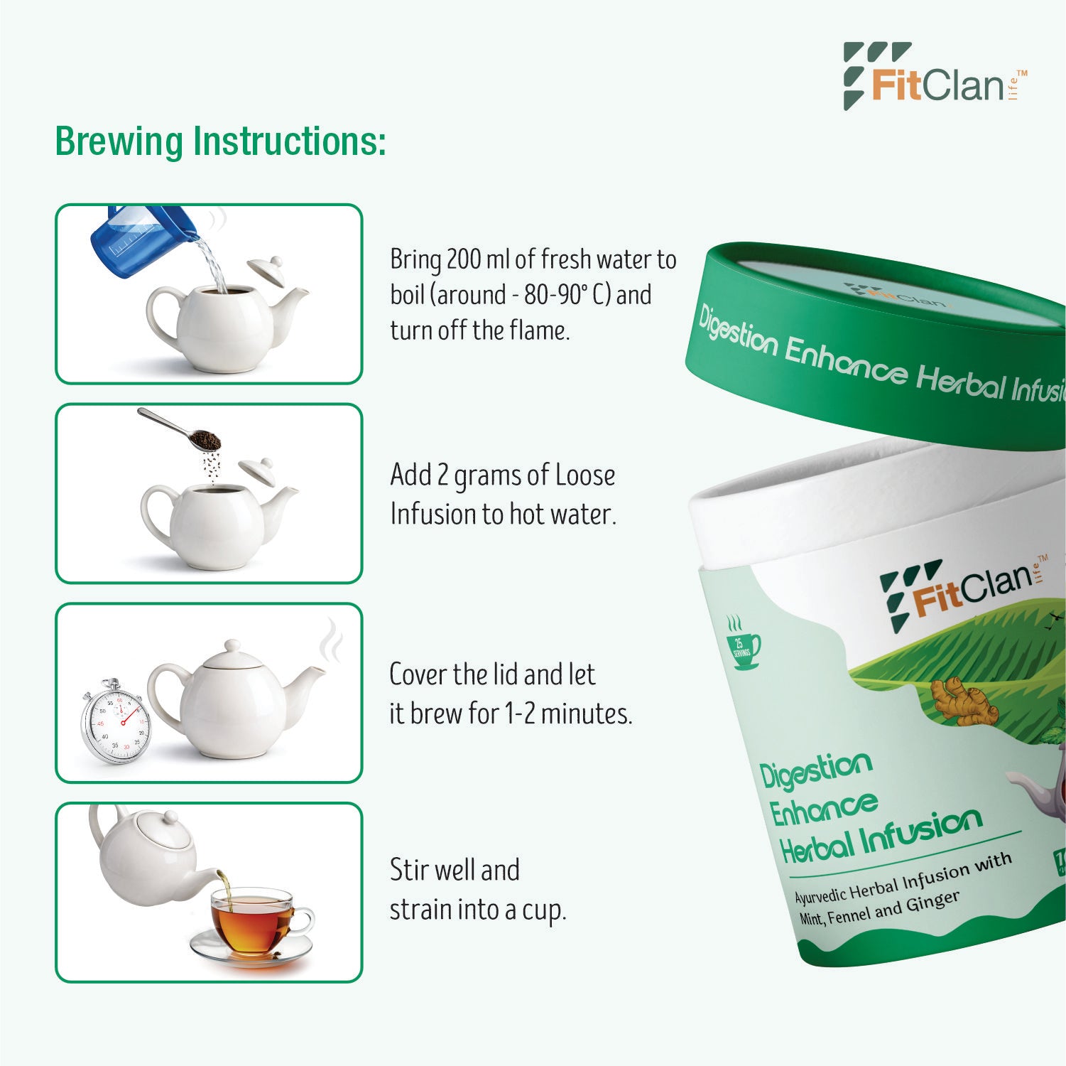 Digestion Enhance Herbal Tea - 50 gm