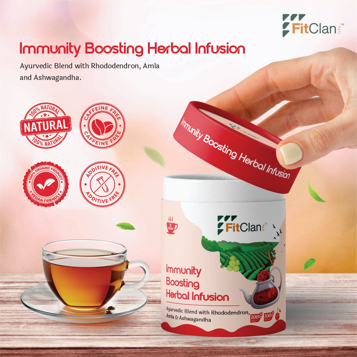 Immunity Boosting Herbal Tea - 50 gm