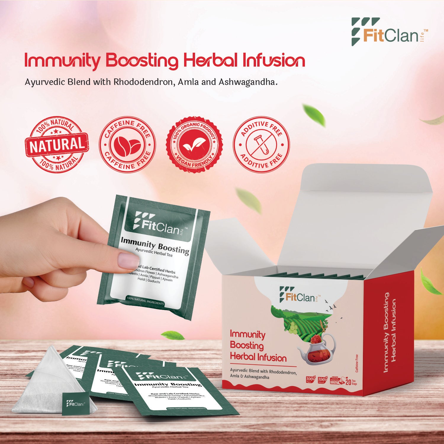 Immunity Boosting Herbal Tea - 20 Tea Bags