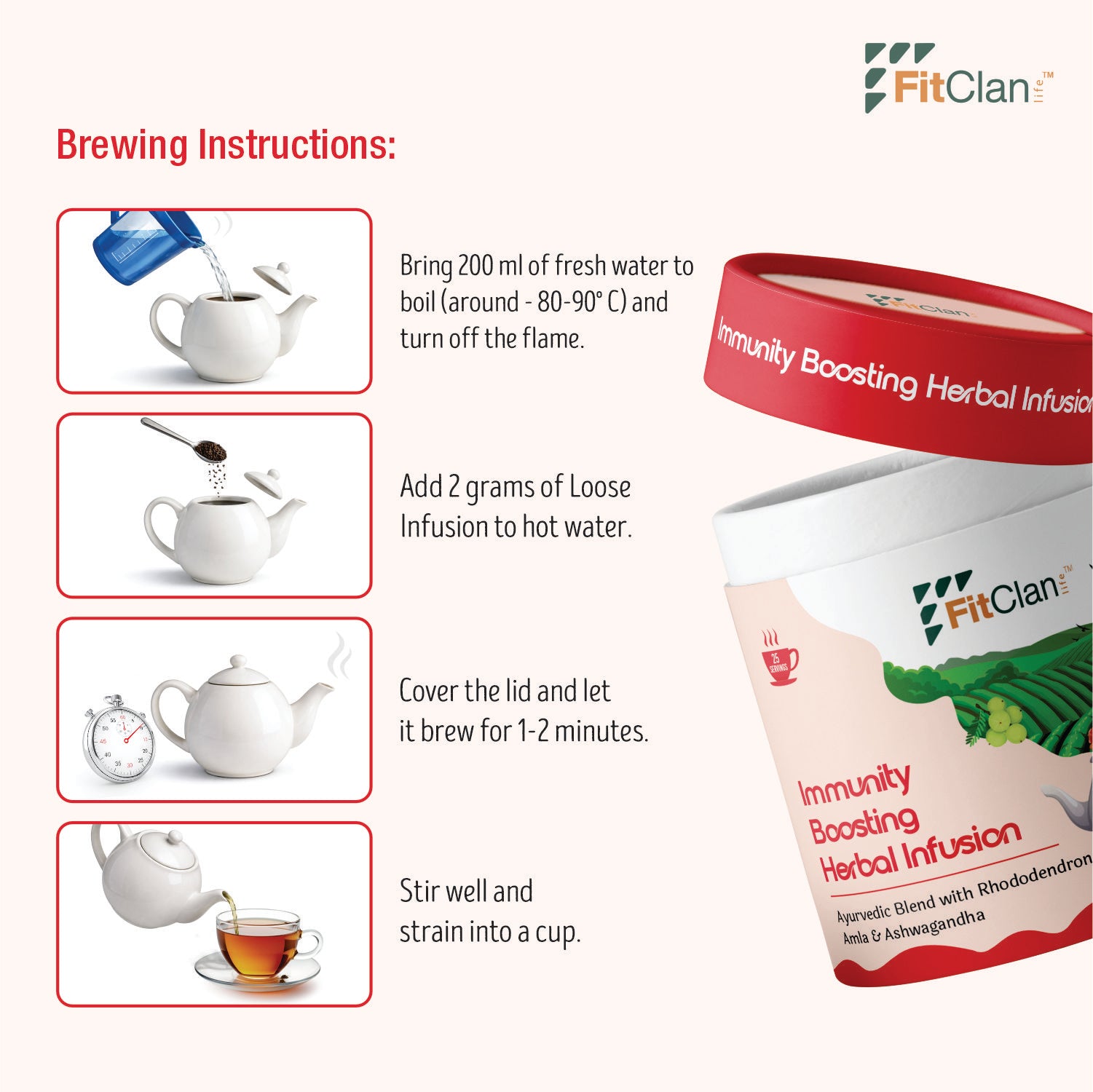 Immunity Boosting Herbal Tea - 50 gm