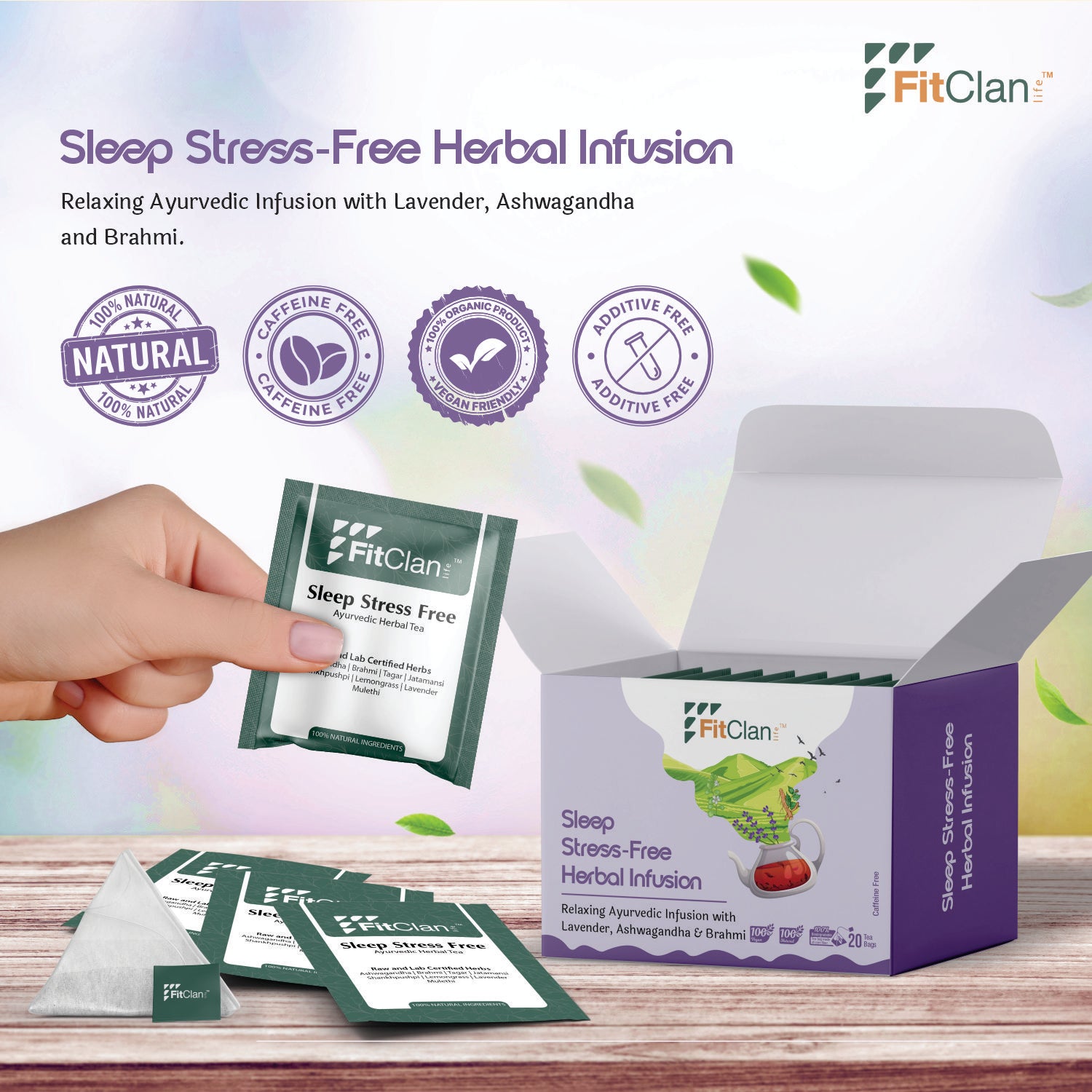 Sleep Stress Free Herbal Tea - 20 Tea Bags