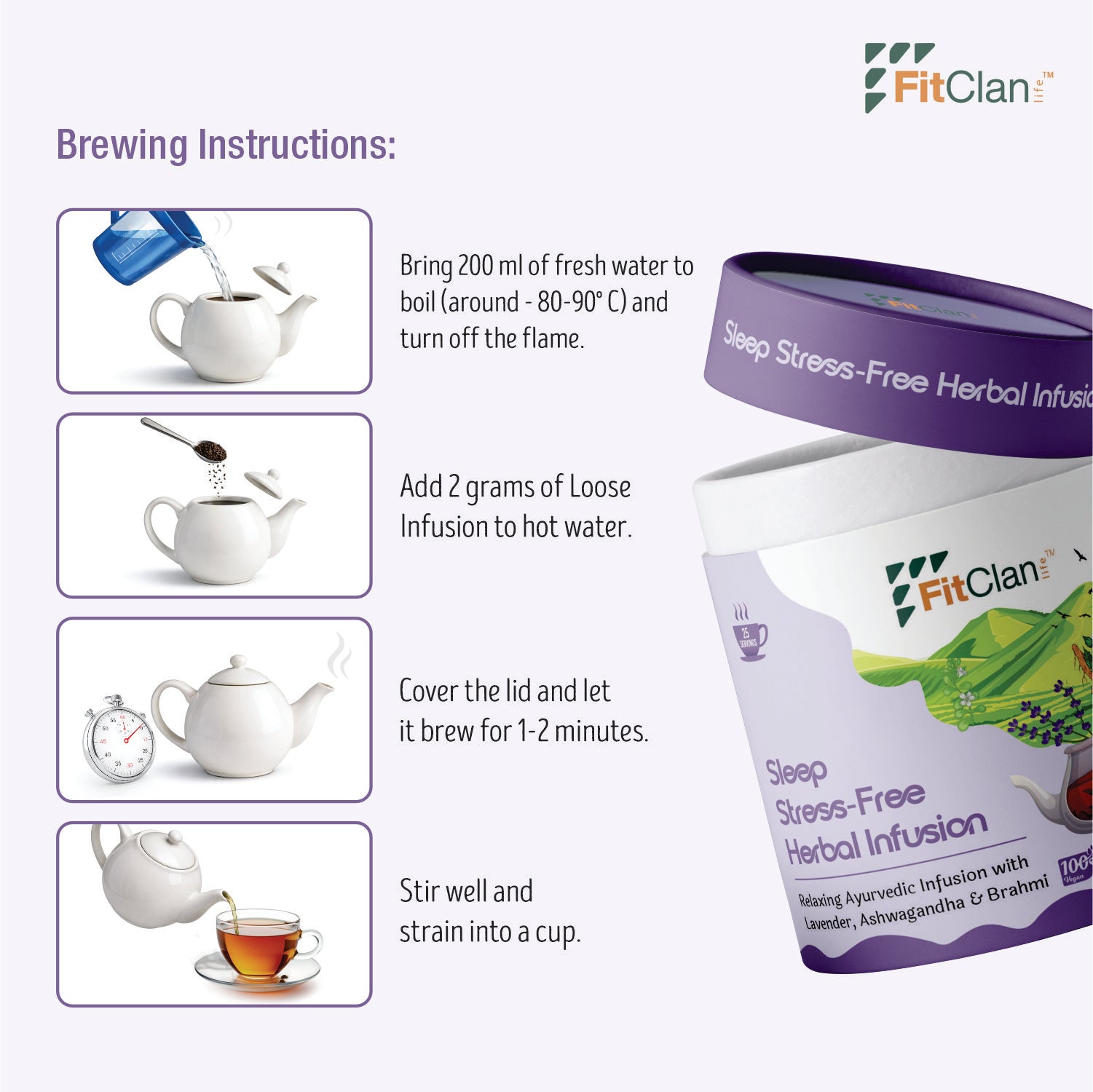 Sleep Stress Free Herbal Tea - 50 gm