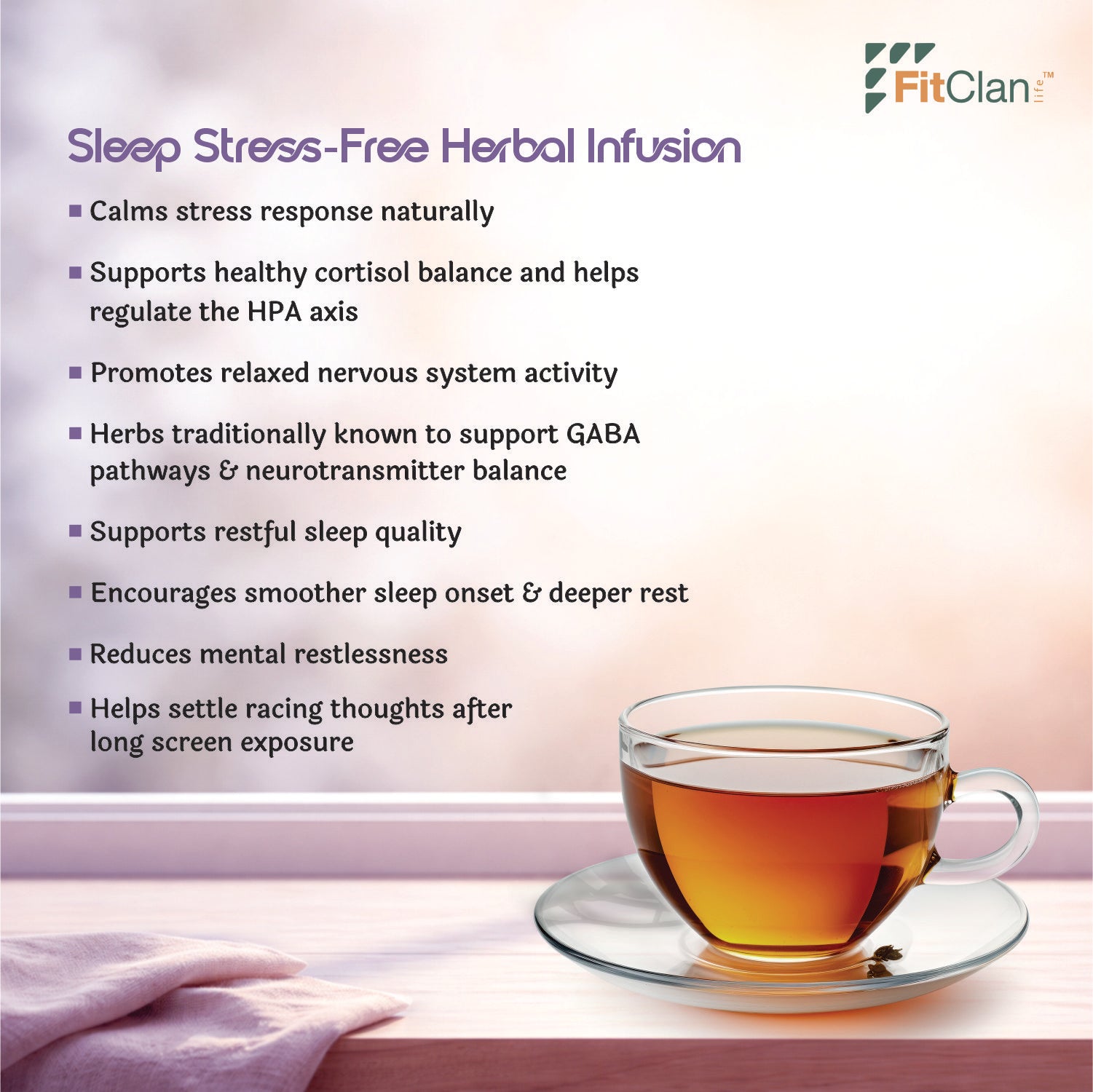 Sleep Stress Free Herbal Tea - 50 gm