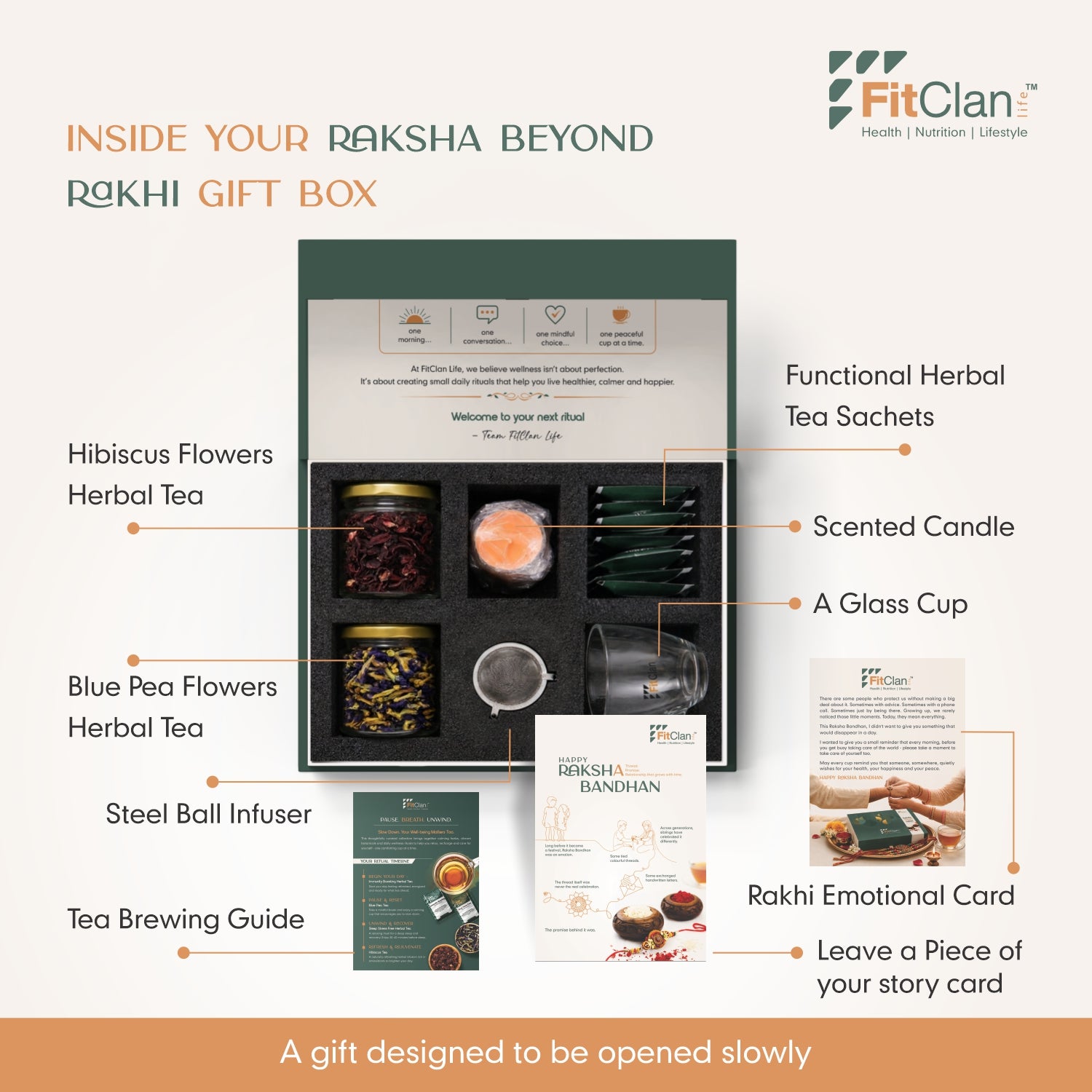 Raksha Beyond Rakhi | Gift Box | Pause. Breath. Unwind.