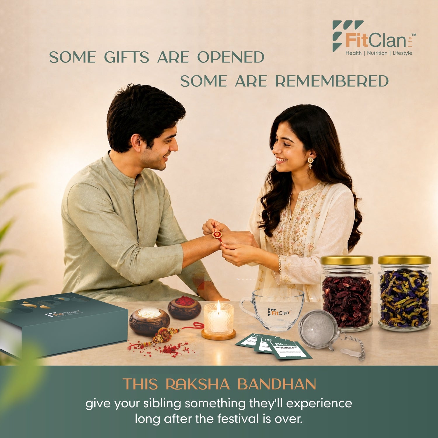 Raksha Beyond Rakhi | Gift Box | Pause. Breath. Unwind.