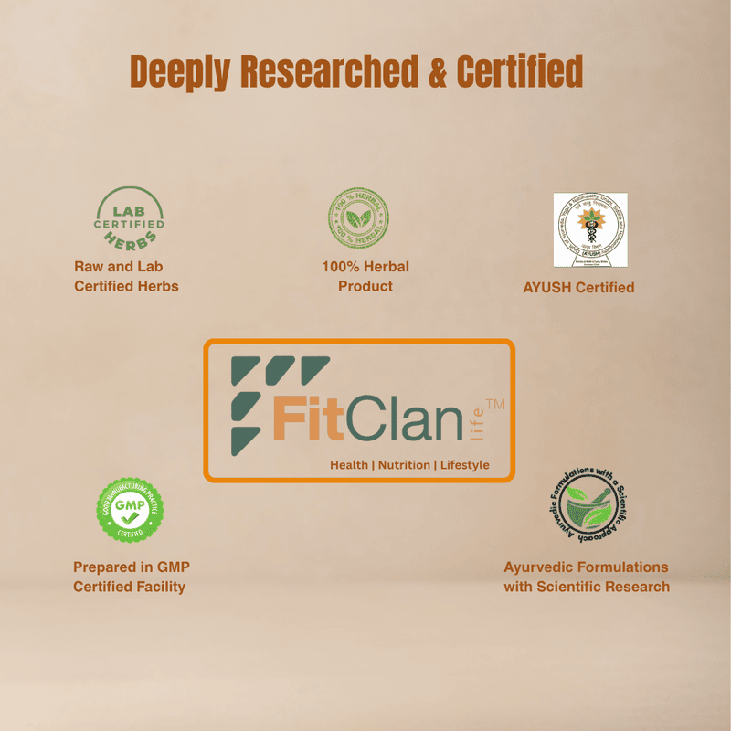 Immunity Boosting Herbal Tea | Ayurvedic Blend with Amla, Ashwagandha & Turmeric