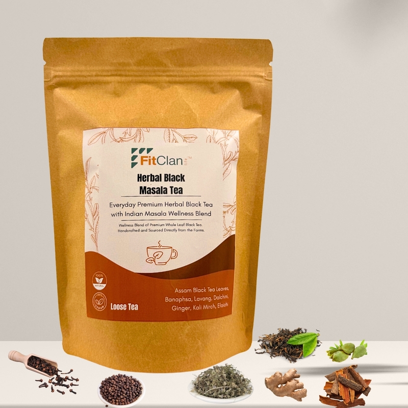 Everyday Herbal Black Tea – Refreshing Ayurvedic Masala Wellness Blend